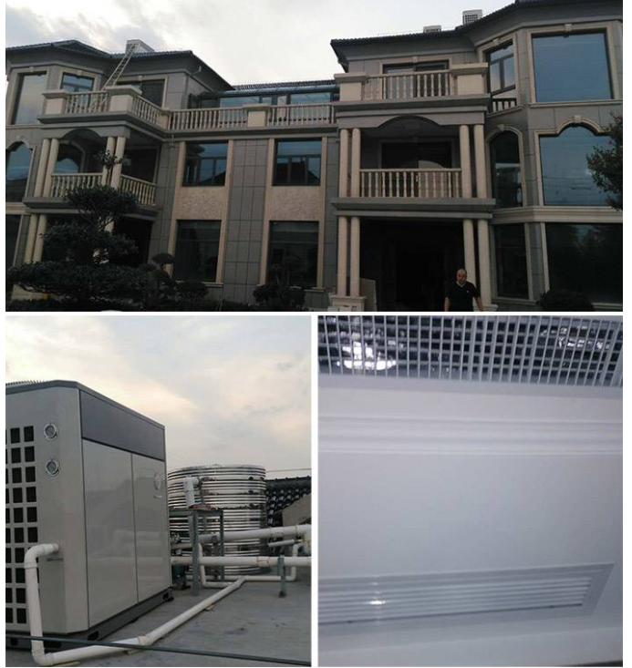 給別墅供暖，土豪們都選擇空氣能熱泵！